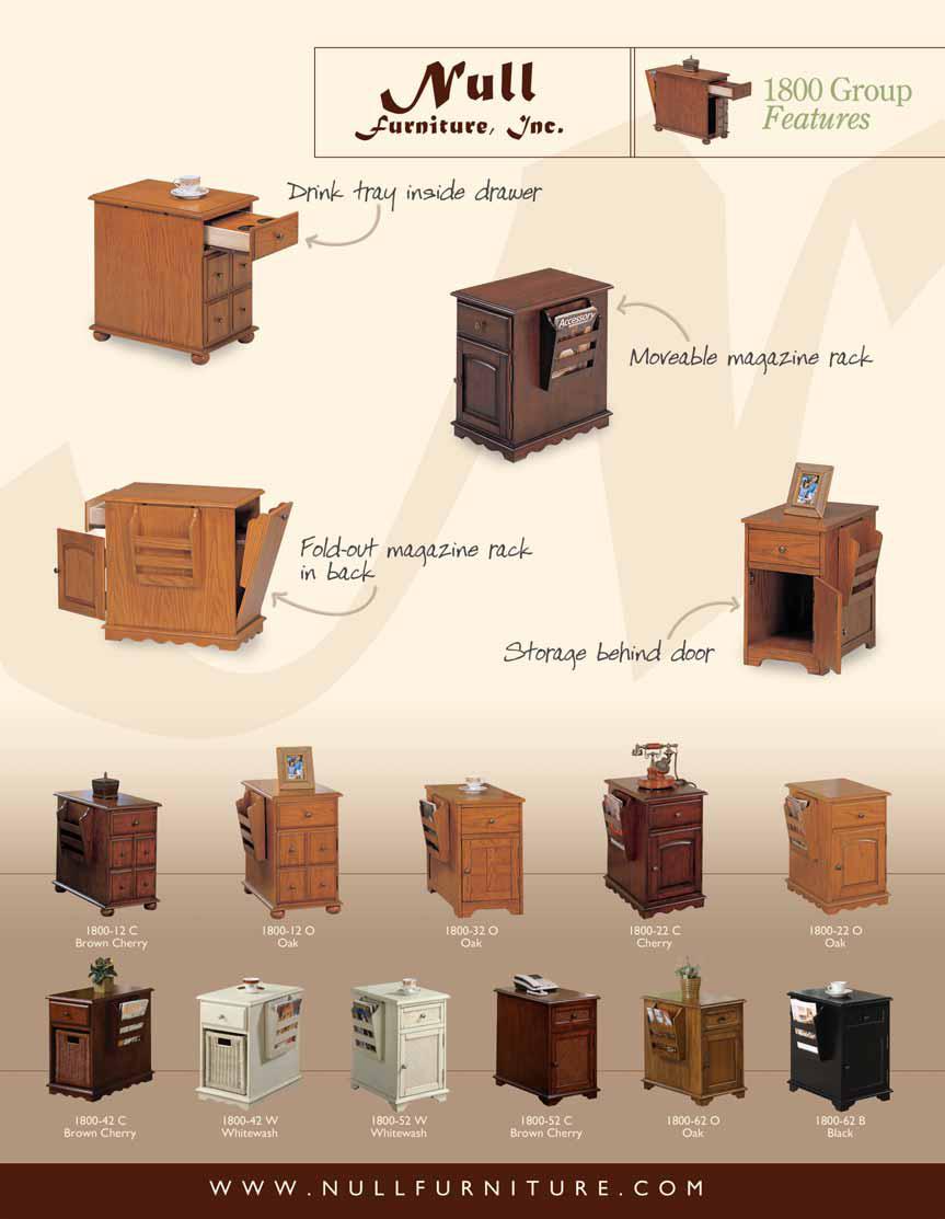 End table with magazine rack and storage deals